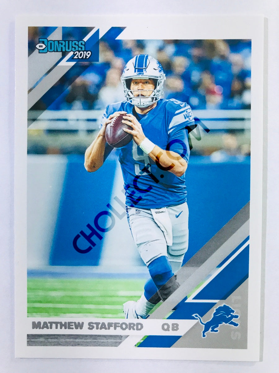 Matthew Stafford - Detroit Lions 2019-20 Panini Donruss #90