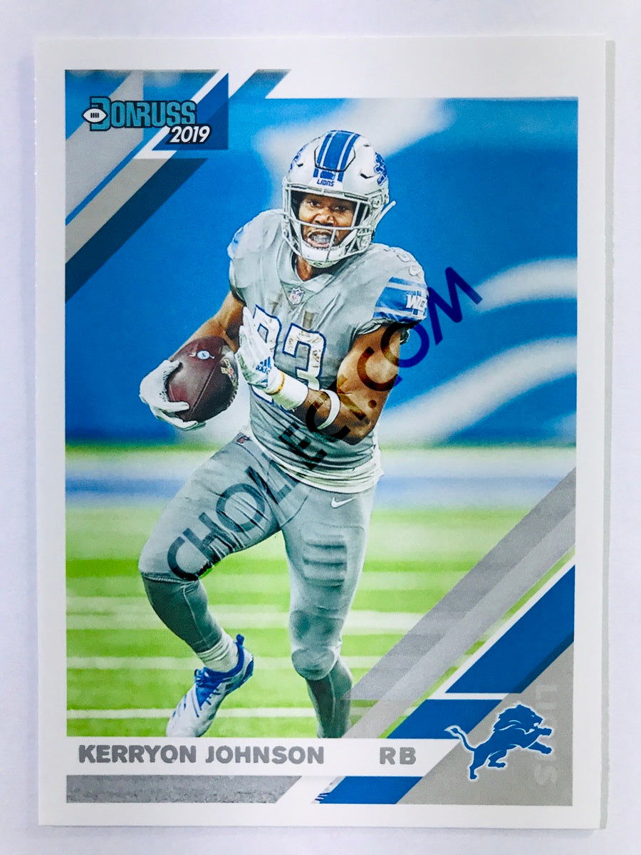 Kerryon Johnson - Detroit Lions 2019-20 Panini Donruss #91