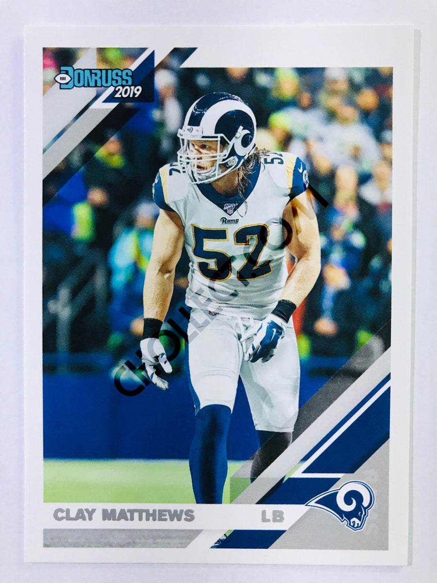 Clay Matthews - Los Angeles Rams 2019-20 Panini Donruss #99