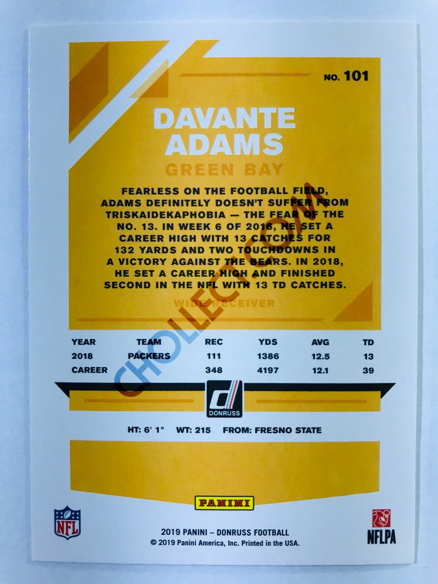 Davante Adams - Green Bay Packers 2019-20 Panini Donruss #101