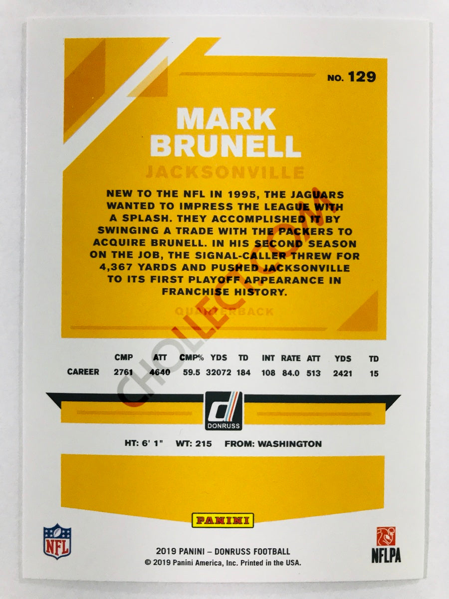 Mark Brunell - Jacksonville Jaguars 2019-20 Panini Donruss #129