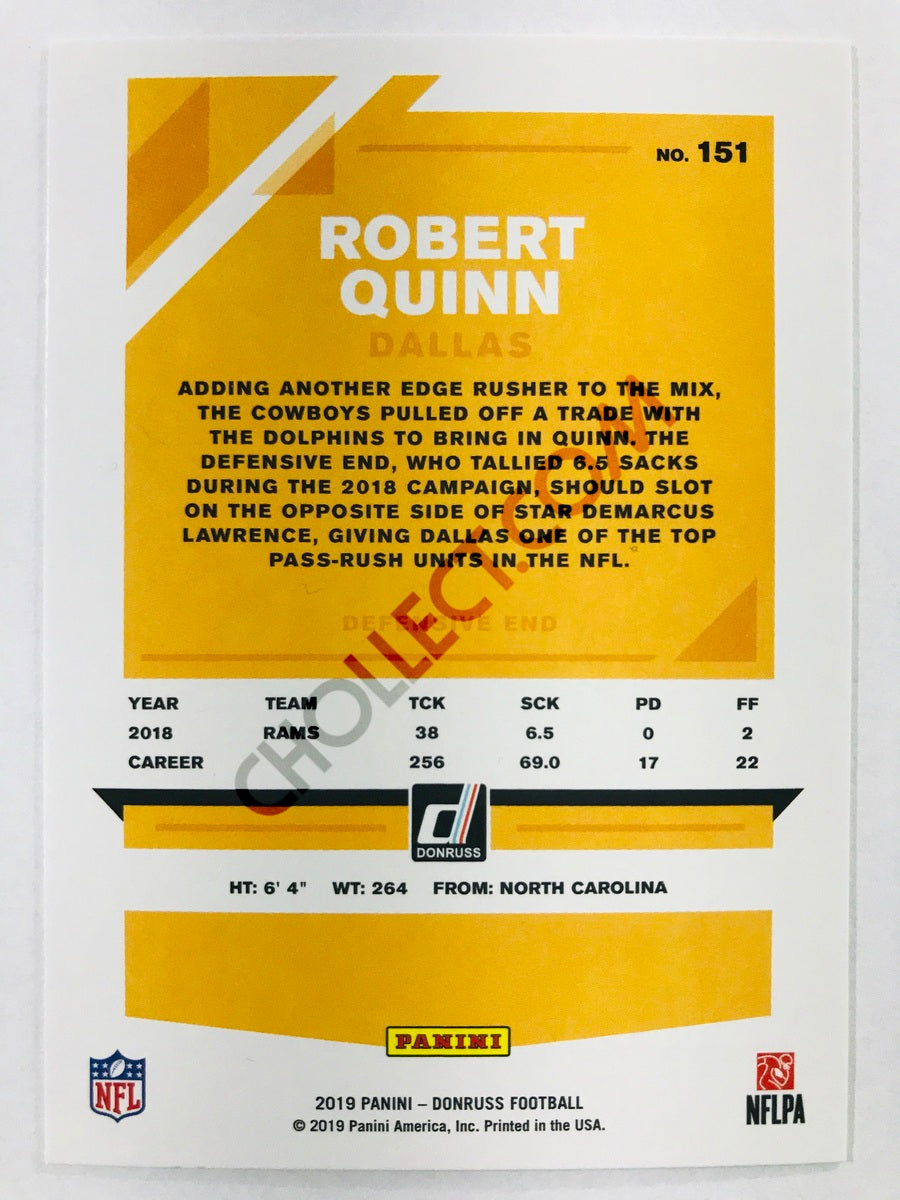 Robert Quinn - Dallas Cowboys 2019-20 Panini Donruss #151