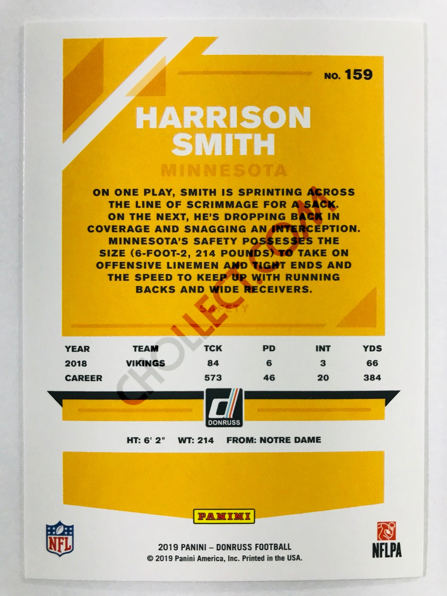 Harrison Smith - Minnesota Vikings 2019-20 Panini Donruss #159