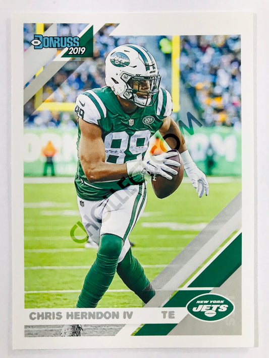 Chris Herndon IV - New York Jets 2019-20 Panini Donruss #192