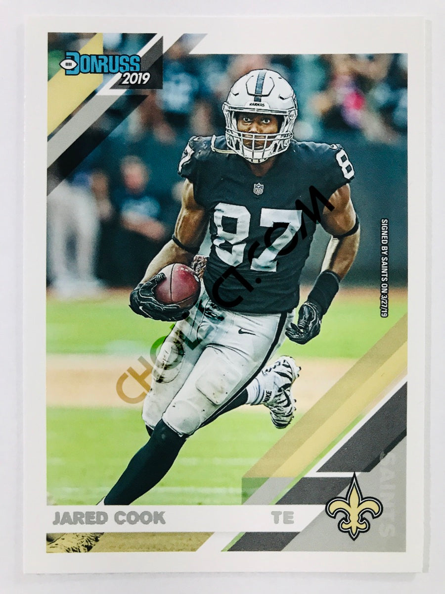 Jared Cook - New Orleans Saints 2019-20 Panini Donruss #196