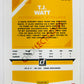 T.J. Watt - Pittsburgh Steelers 2019-20 Panini Donruss #216