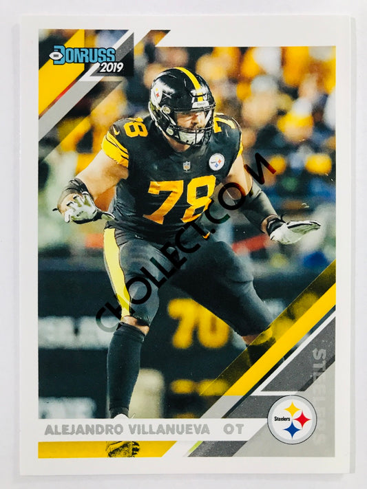 Alejandro Villanueva - Pittsburgh Steelers 2019-20 Panini Donruss #217