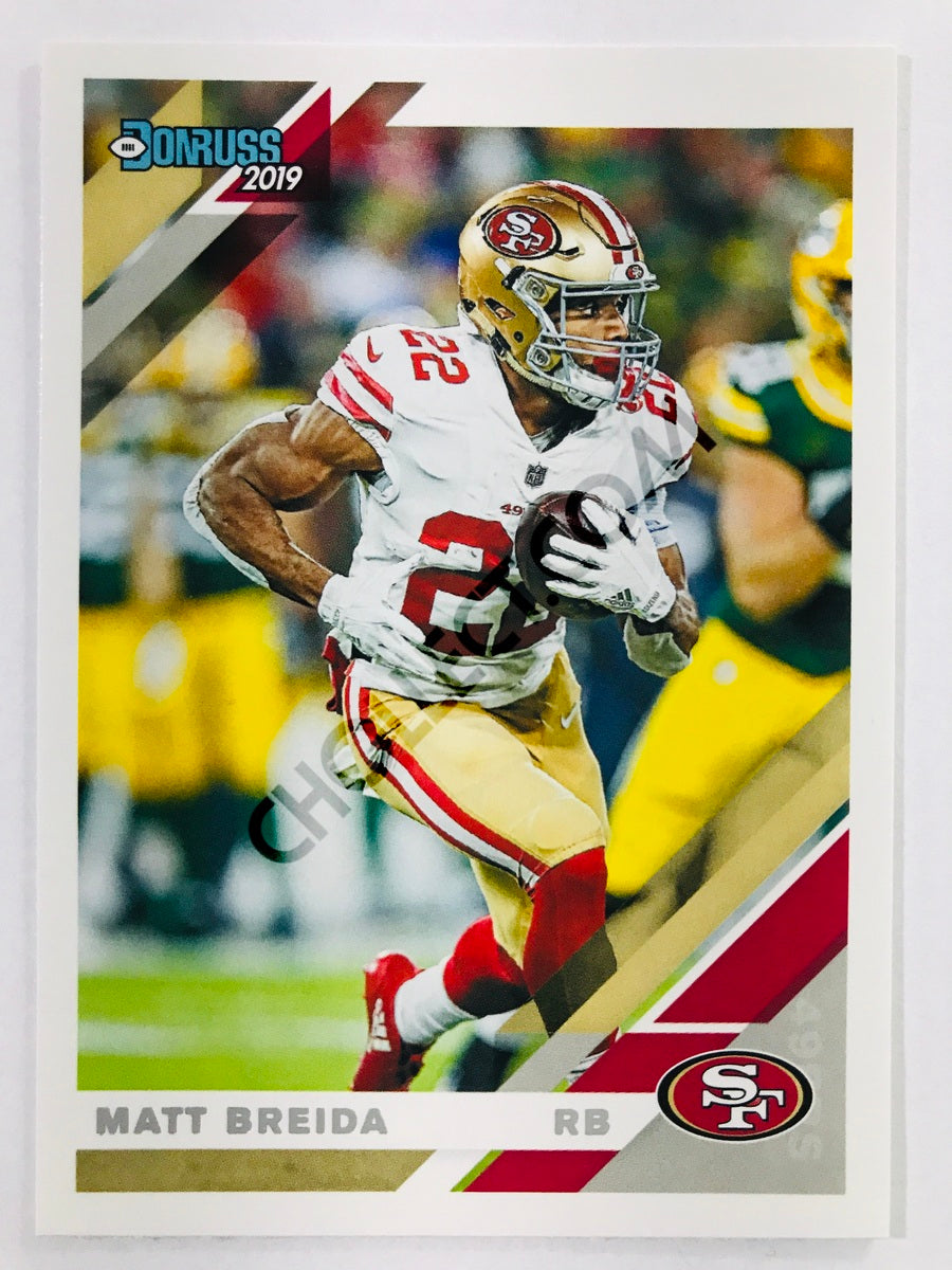 Matt Breida - San Francisco 49ers 2019-20 Panini Donruss #221