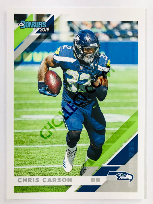 Chris Carson - Seattle Seahawks 2019-20 Panini Donruss #228