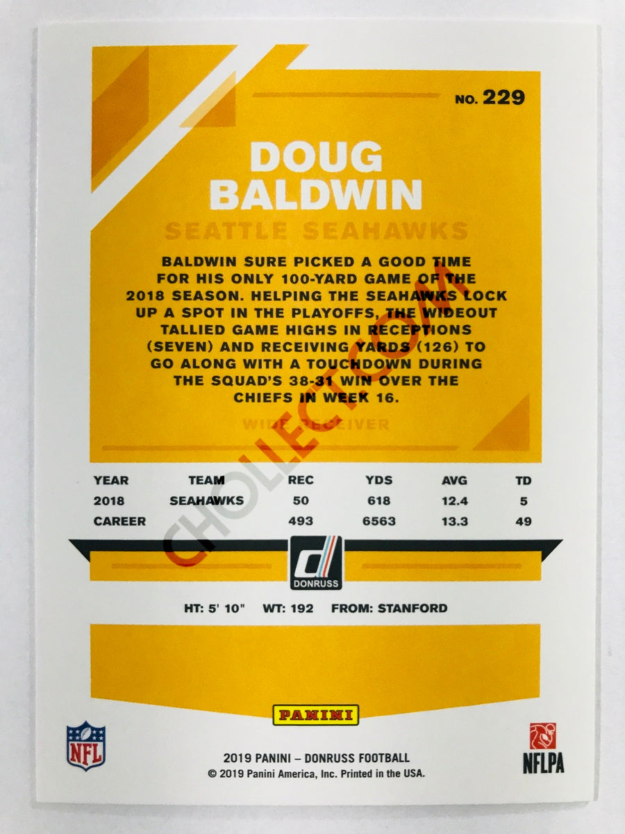 Doug Baldwin - Seattle Seahawks 2019-20 Panini Donruss #229