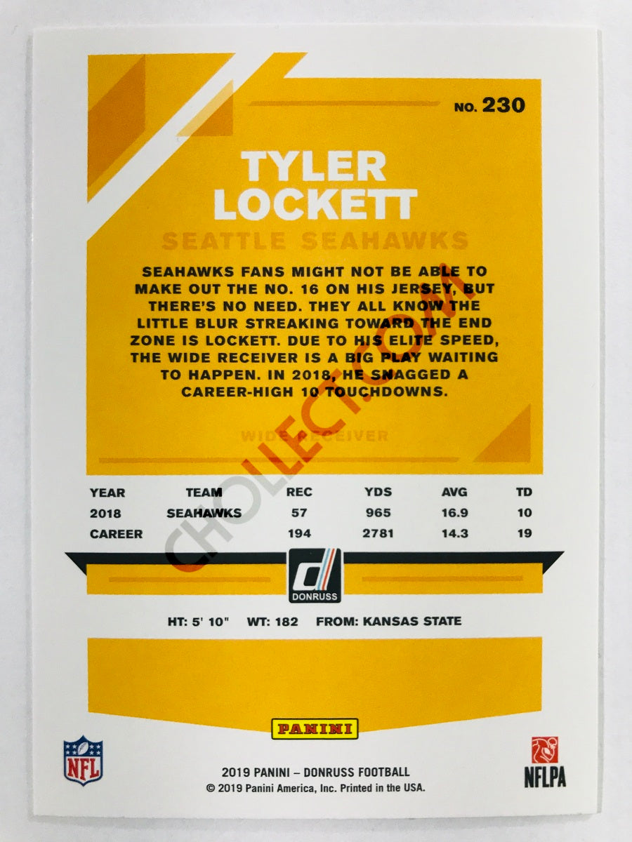 Tyler Lockett - Seattle Seahawks 2019-20 Panini Donruss #230