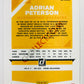Adrian Peterson - Washington Redskins 2019-20 Panini Donruss #250