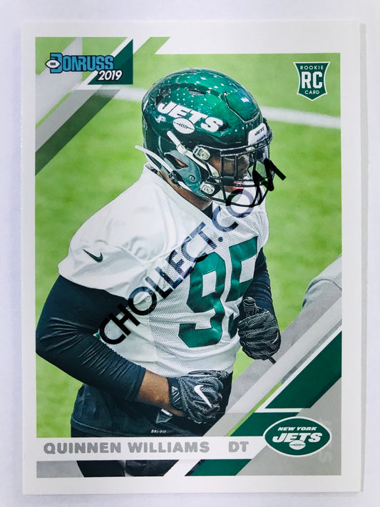 Quinnen Williams - New York Jets 2019-20 Panini Donruss RC Rookie #253