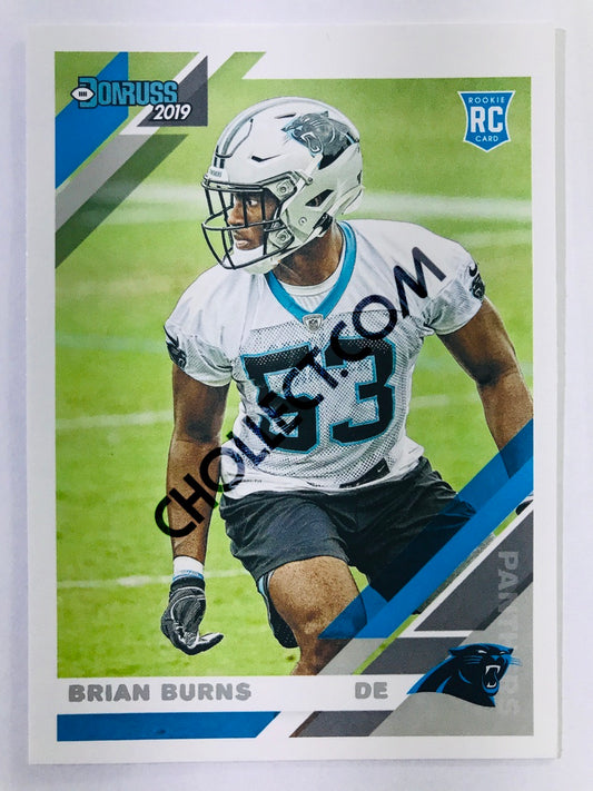 Brian Burns - Carolina Panthers 2019-20 Panini Donruss RC Rookie #256