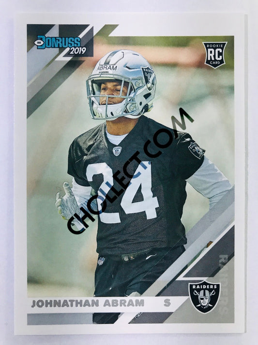 Johnathan Abram - Oakland Raiders 2019-20 Panini Donruss RC Rookie #261