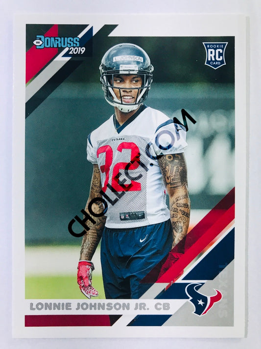 Lonnie Johnson Jr. - Houston Texans 2019-20 Panini Donruss RC Rookie #276