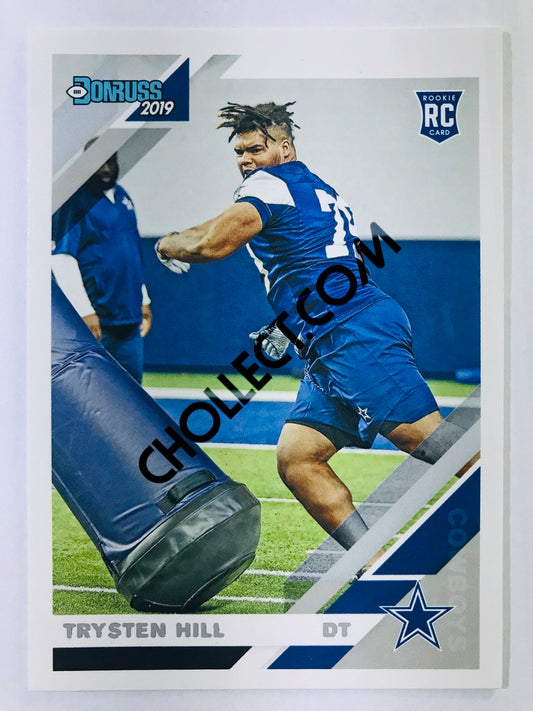 Trysten Hill - Dallas Cowboys 2019-20 Panini Donruss RC Rookie #277