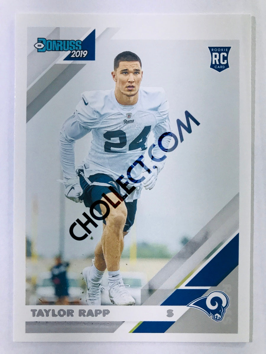 Taylor Rapp - Los Angeles Rams 2019-20 Panini Donruss RC Rookie #279