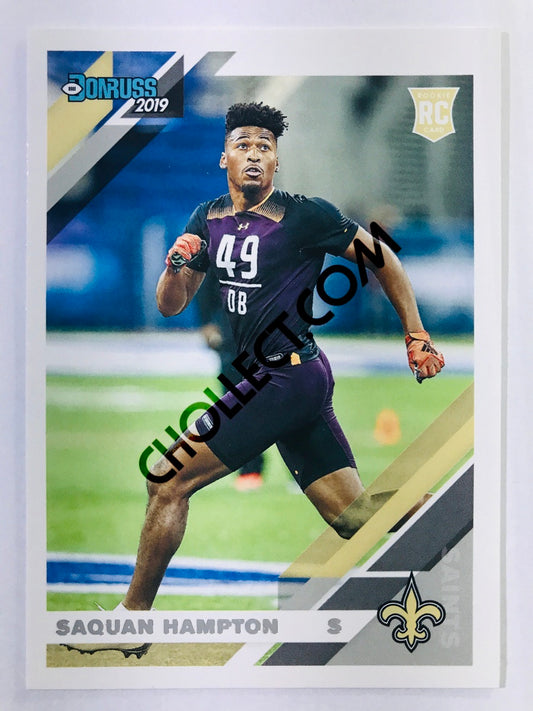 Saquan Hampton - New Orleans Saints 2019-20 Panini Donruss RC Rookie #288