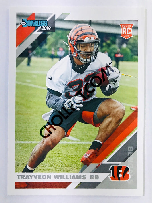 Trayveon Williams - Cincinnati Bengals 2019-20 Panini Donruss RC Rookie #293