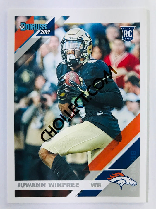 Juwann Winfree - Denver Broncos 2019-20 Panini Donruss RC Rookie #297