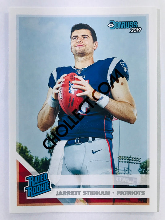 Jarrett Stidham - New England Patriots 2019-20 Panini Donruss Rated Rookie #307