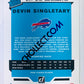 Devin Singletary - Buffalo Bills 2019-20 Panini Donruss Rated Rookie #328