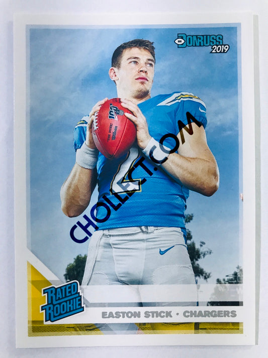 Easton Stick - Los Angeles Chargers 2019-20 Panini Donruss Rated Rookie #339