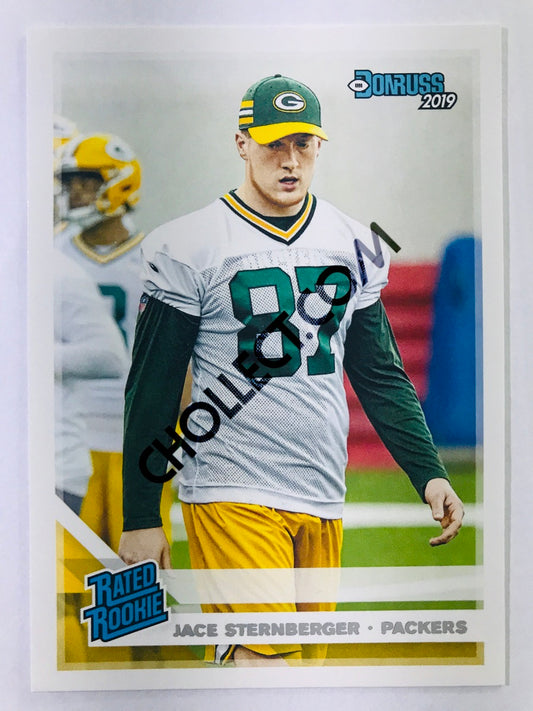 Jace Sternberger - Green Bay Packers 2019-20 Panini Donruss Rated Rookie #348