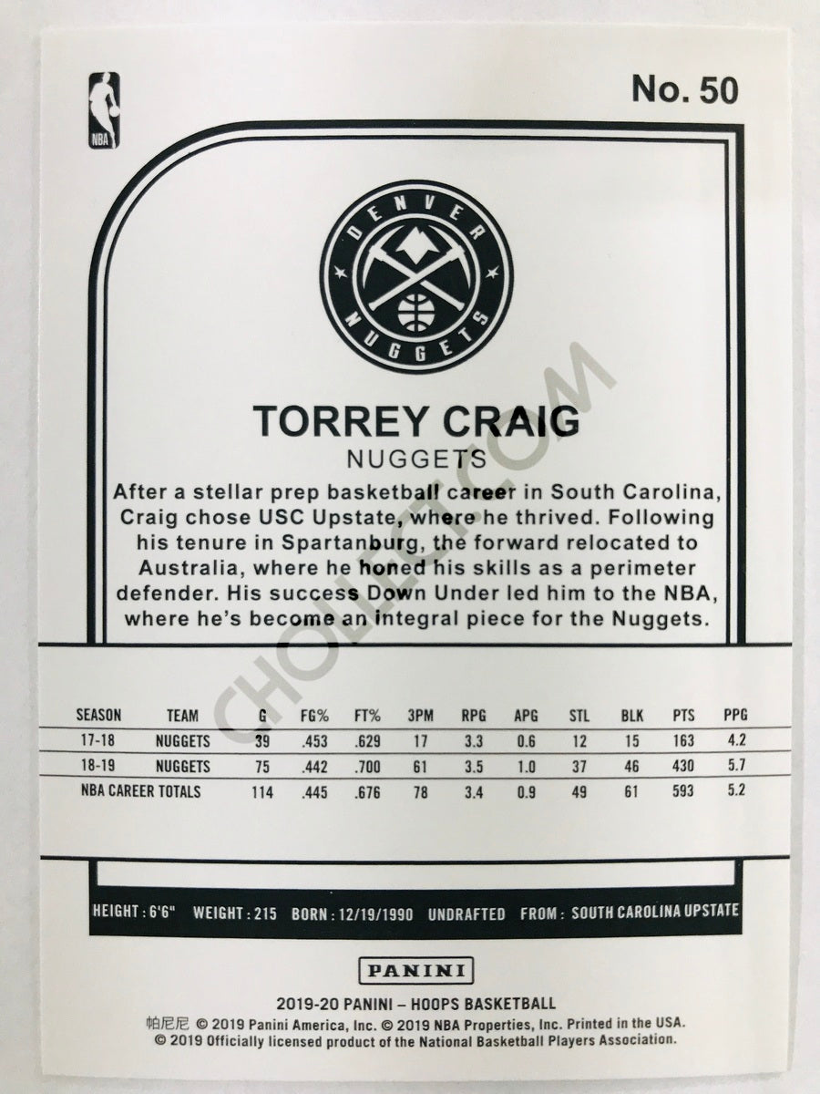 Torrey Craig - Denver Nuggets 2019-20 Panini Hoops #50