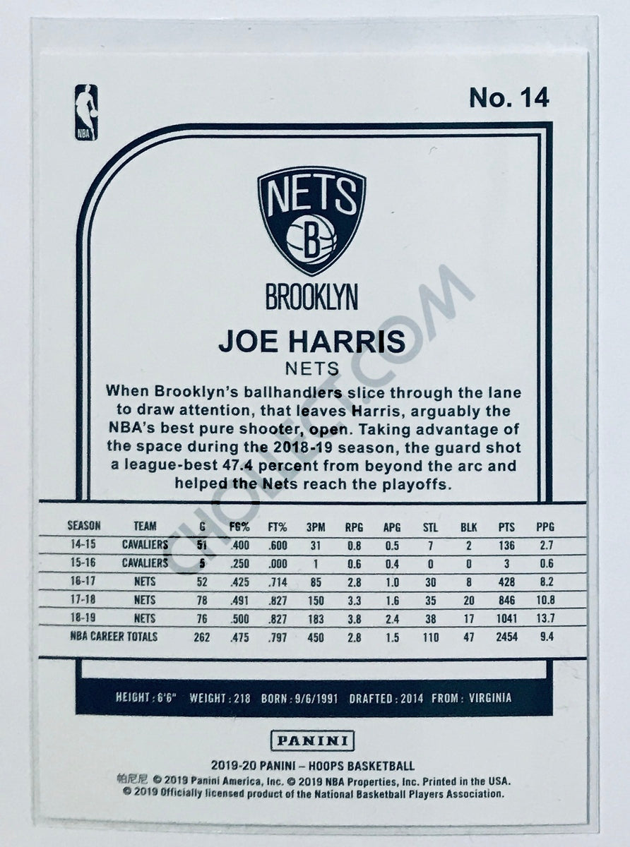 Joe Harris - Brooklyn Nets 2019-20 Panini NBA Hoops #14