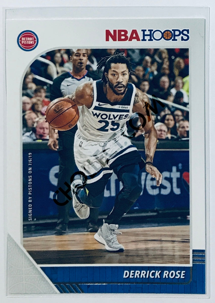 Derrick Rose - Detroit Pistons 2019-20 Panini NBA Hoops #114