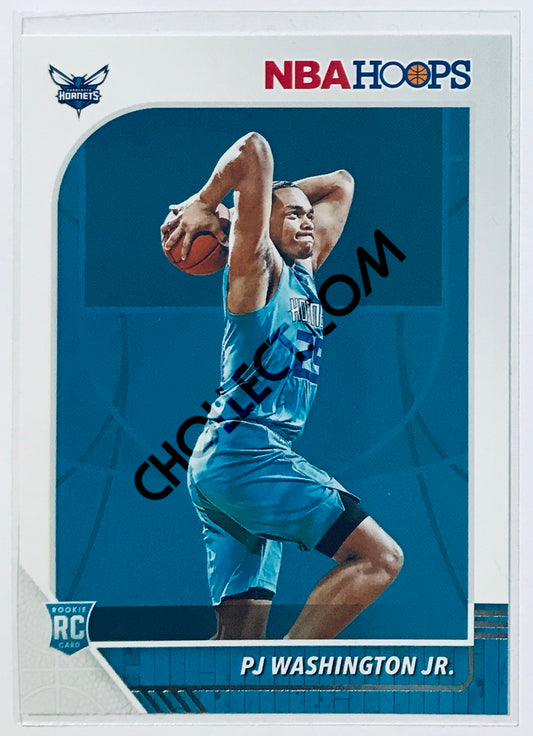 PJ Washington Jr. - Charlotte Hornets 2019-20 Panini NBA Hoops RC Rookie #209