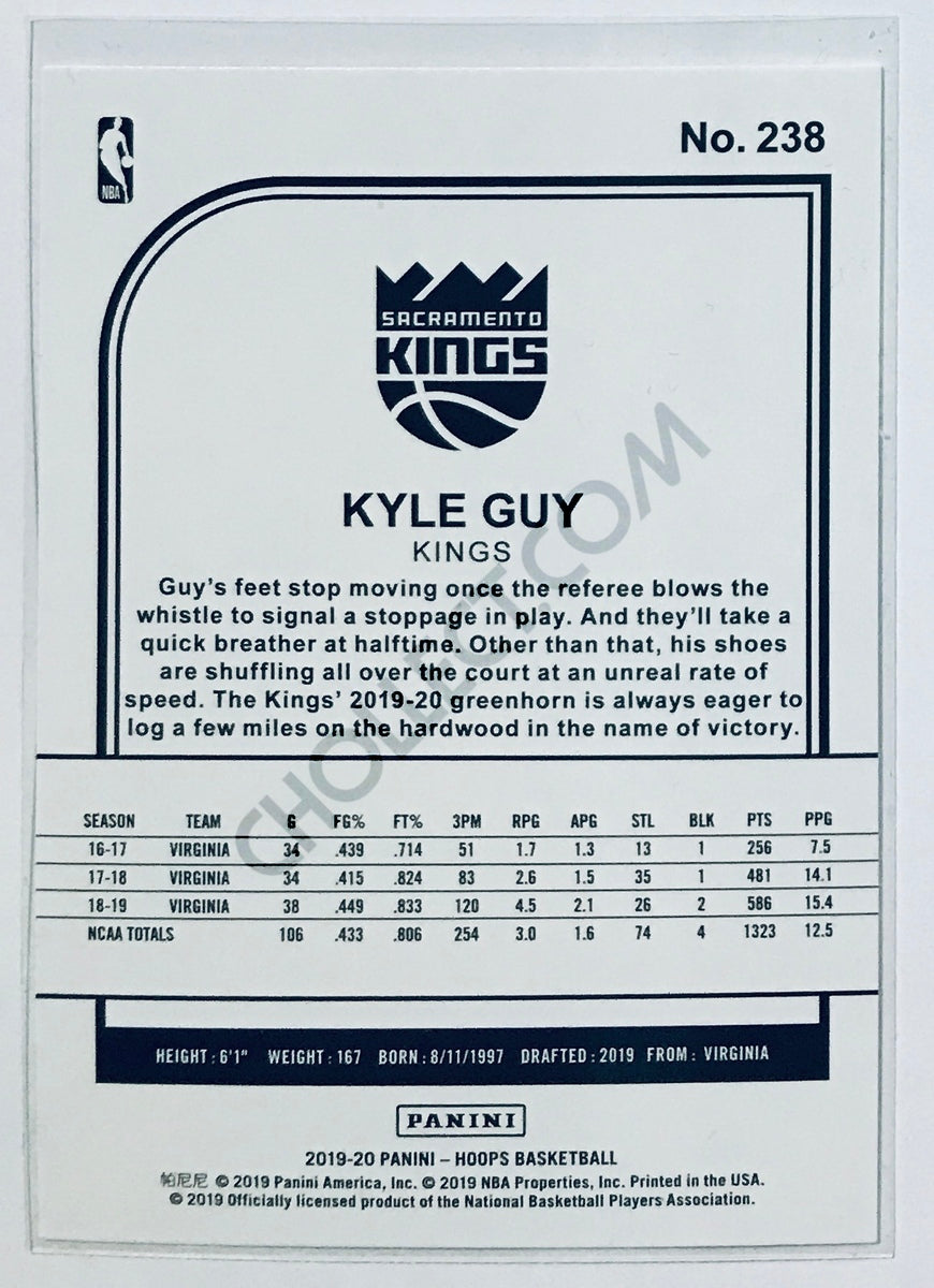 Kyle Guy - Sacramento Kings 2019-20 Panini NBA Hoops RC Rookie #238