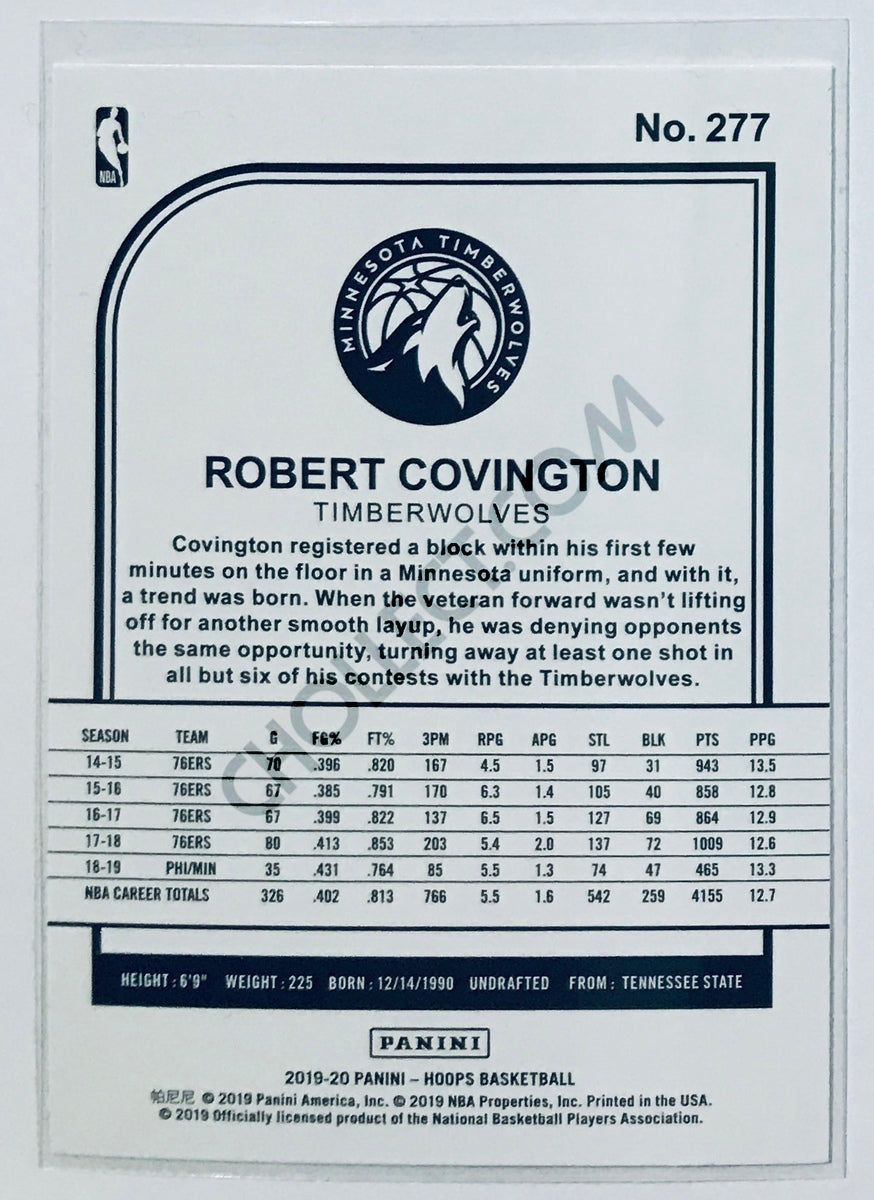 Robert Covington - Minnesota Timberwolves 2019-20 Panini NBA Hoops #277