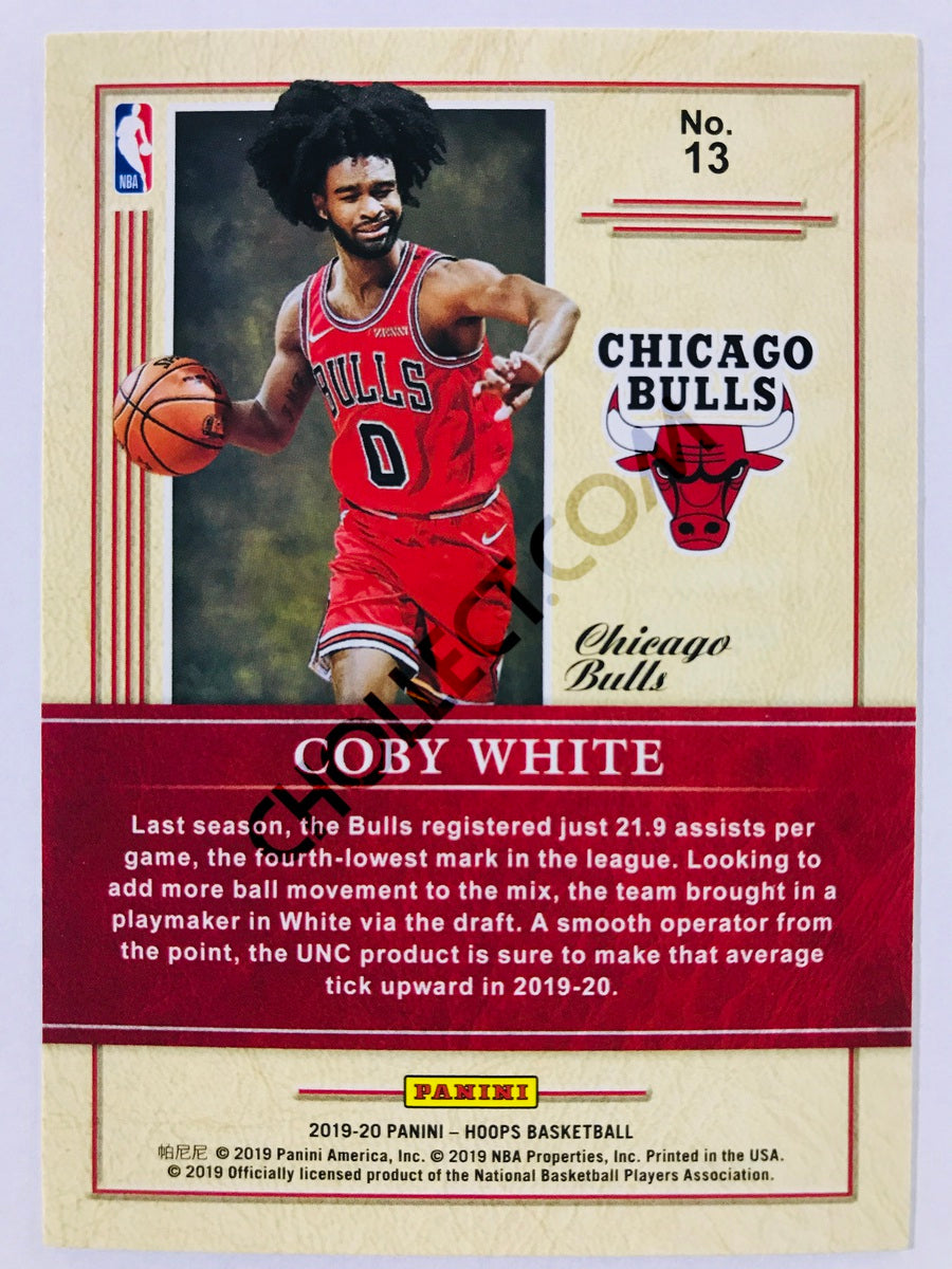 Coby White - Chicago Bulls 2019-20 Panini Hoops Class of 2019 Insert #13