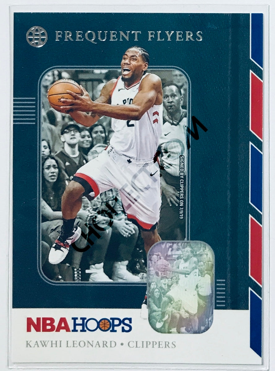 Kawhi Leonard - Los Angeles Clippers 2019-20 Panini NBA Hoops Frequent Flyers Insert #8