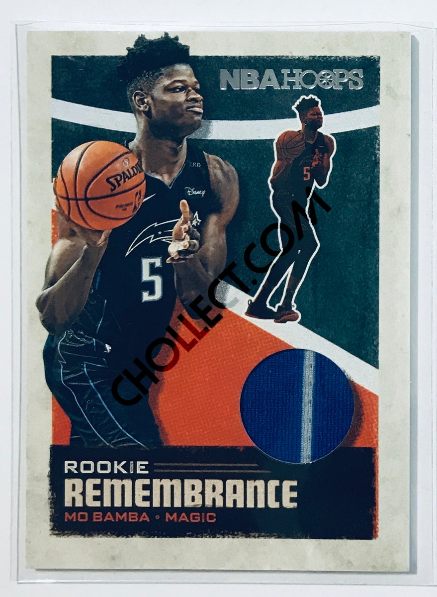 Mo Bamba - Orlando Magic 2019-20 Panini NBA Hoops Rookie Remembrance Insert #MBB