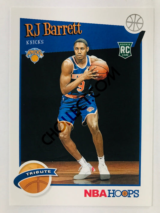 RJ Barrett - New York Knicks 2019-20 Panini Hoops Tribute RC Rookie #298