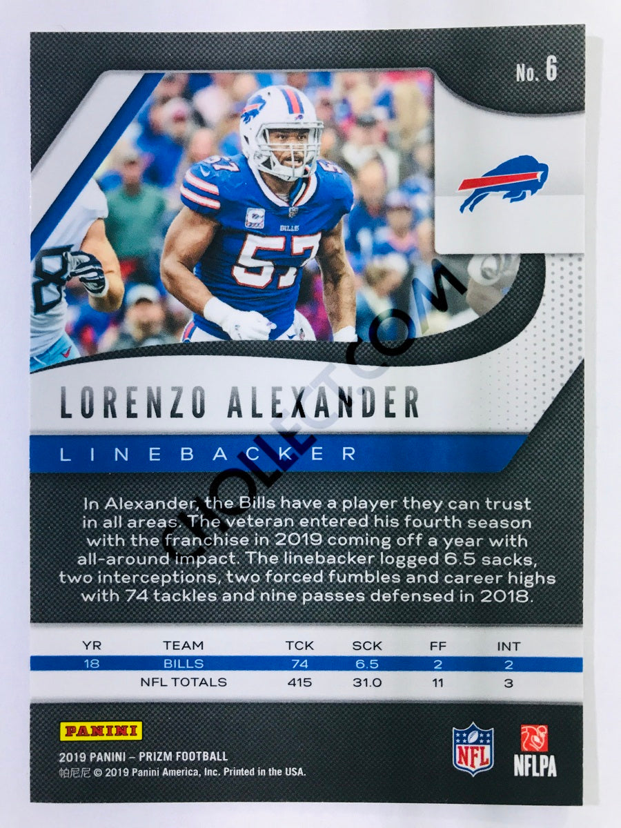 Lorenzo Alexander - Buffalo Bills 2019-20 Panini Prizm #6