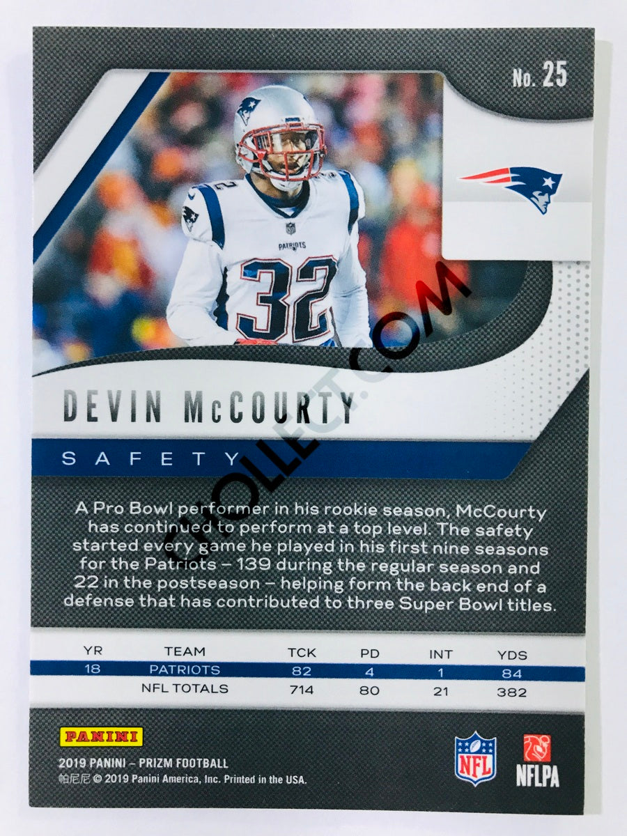 Devin McCourty - New England Patriots 2019-20 Panini Prizm #25