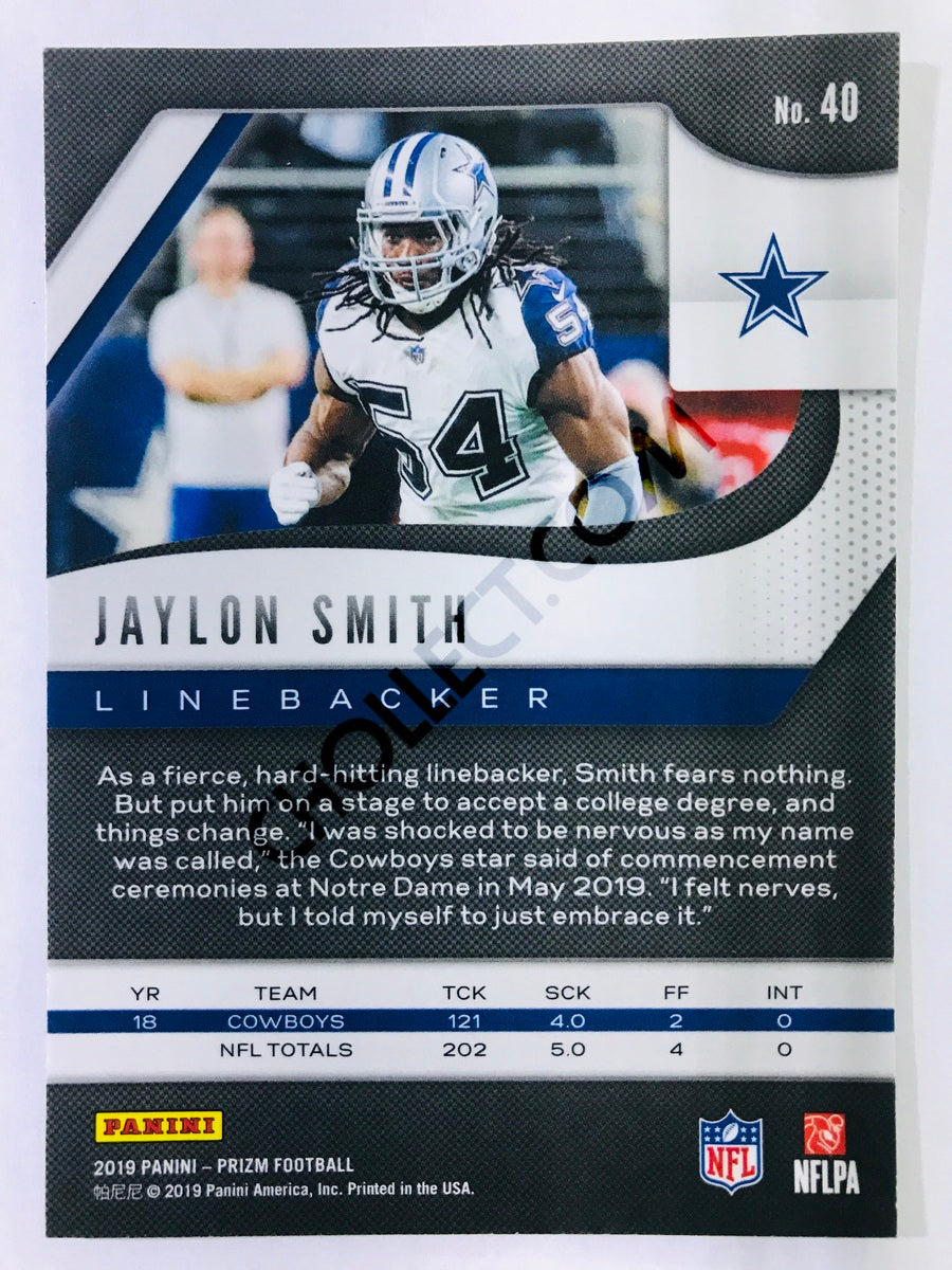 Jaylon Smith - Dallas Cowboys 2019-20 Panini Prizm #40