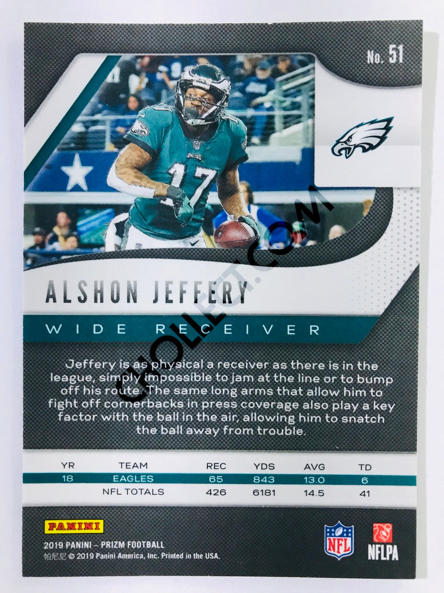 Alshon Jeffery - Philadelphia Eagles 2019-20 Panini Prizm #51