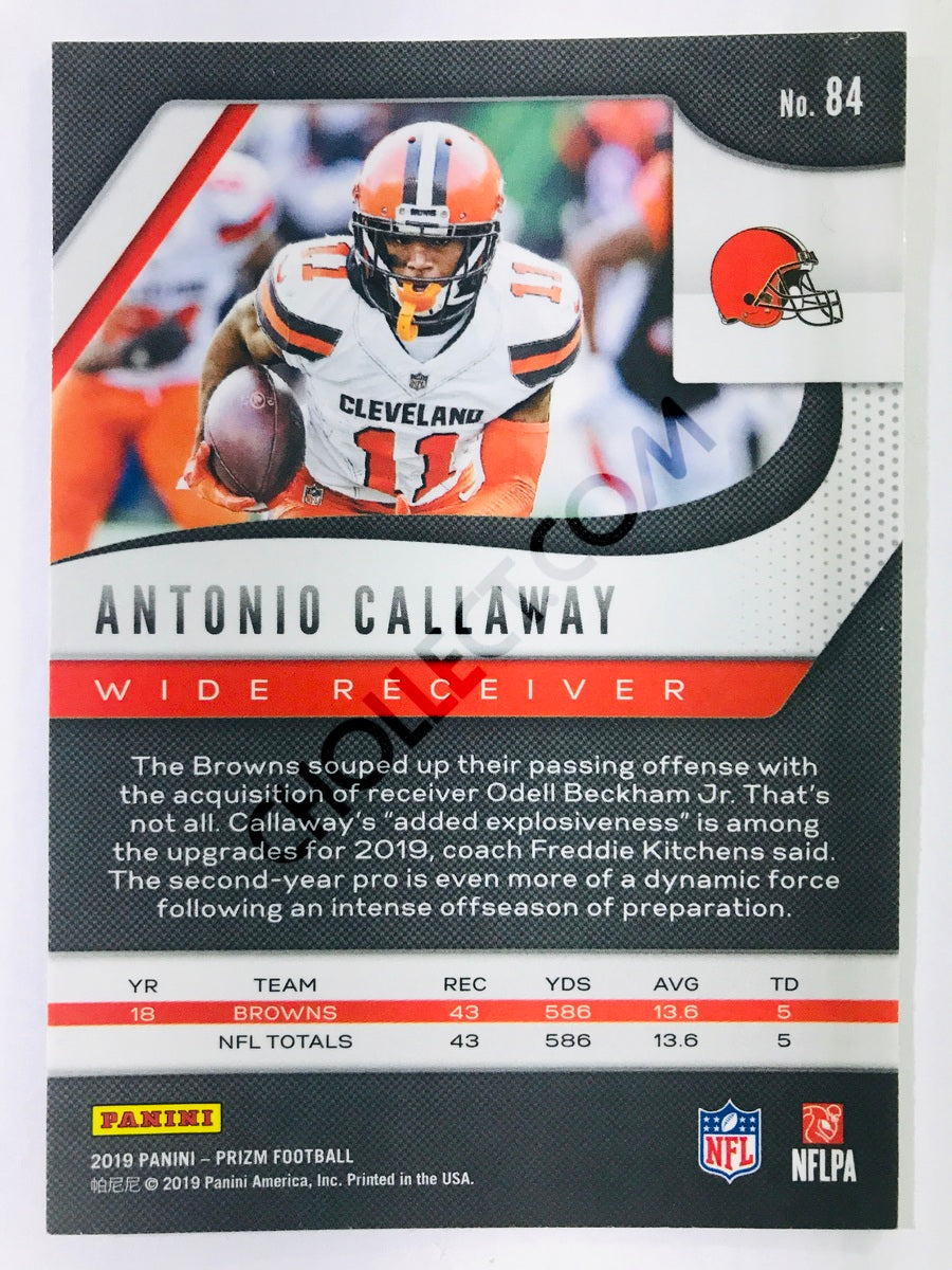 Antonio Callaway - Cleveland Browns 2019-20 Panini Prizm #84