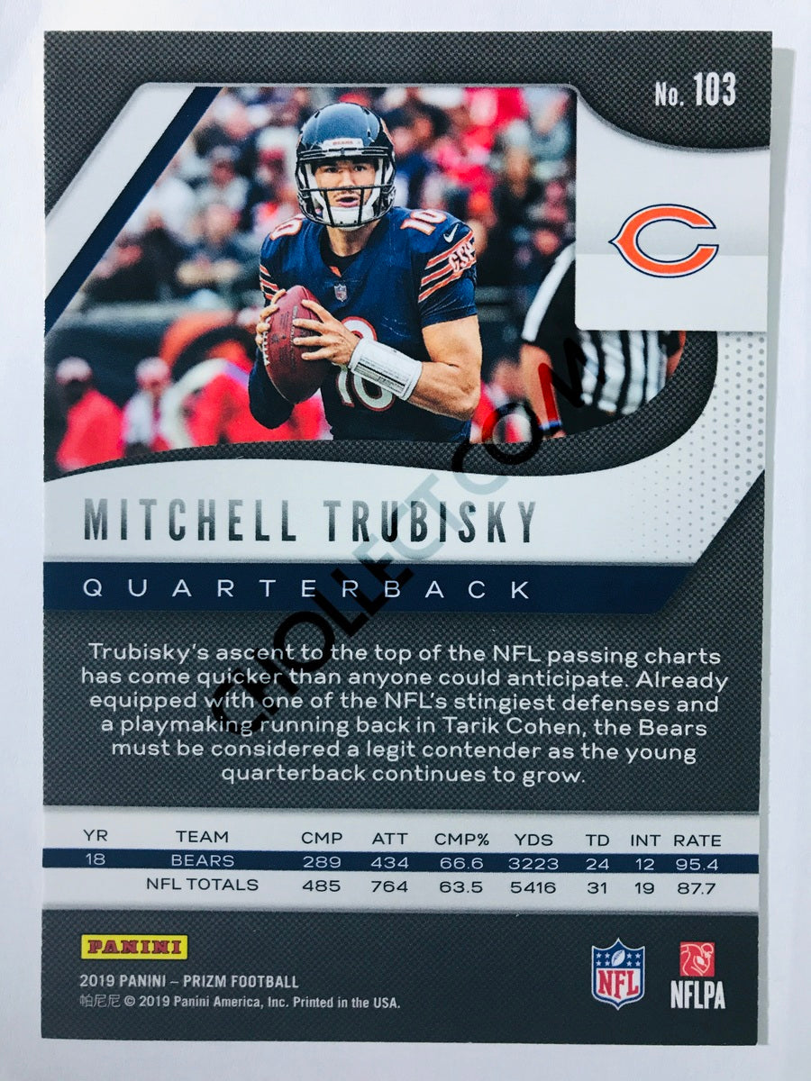 Mitchell Trubisky - Chicago Bears 2019-20 Panini Prizm #103