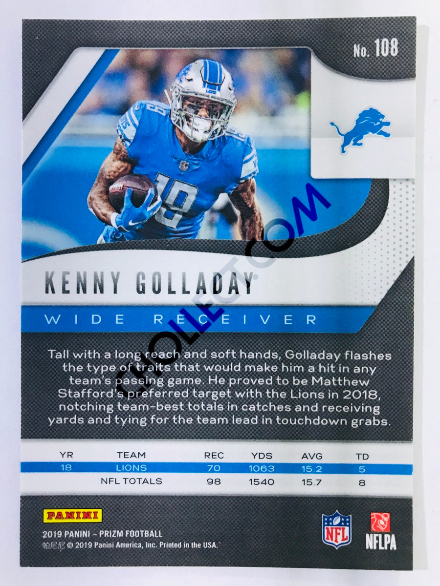 Kenny Golladay - Detroit Lions 2019-20 Panini Prizm #108