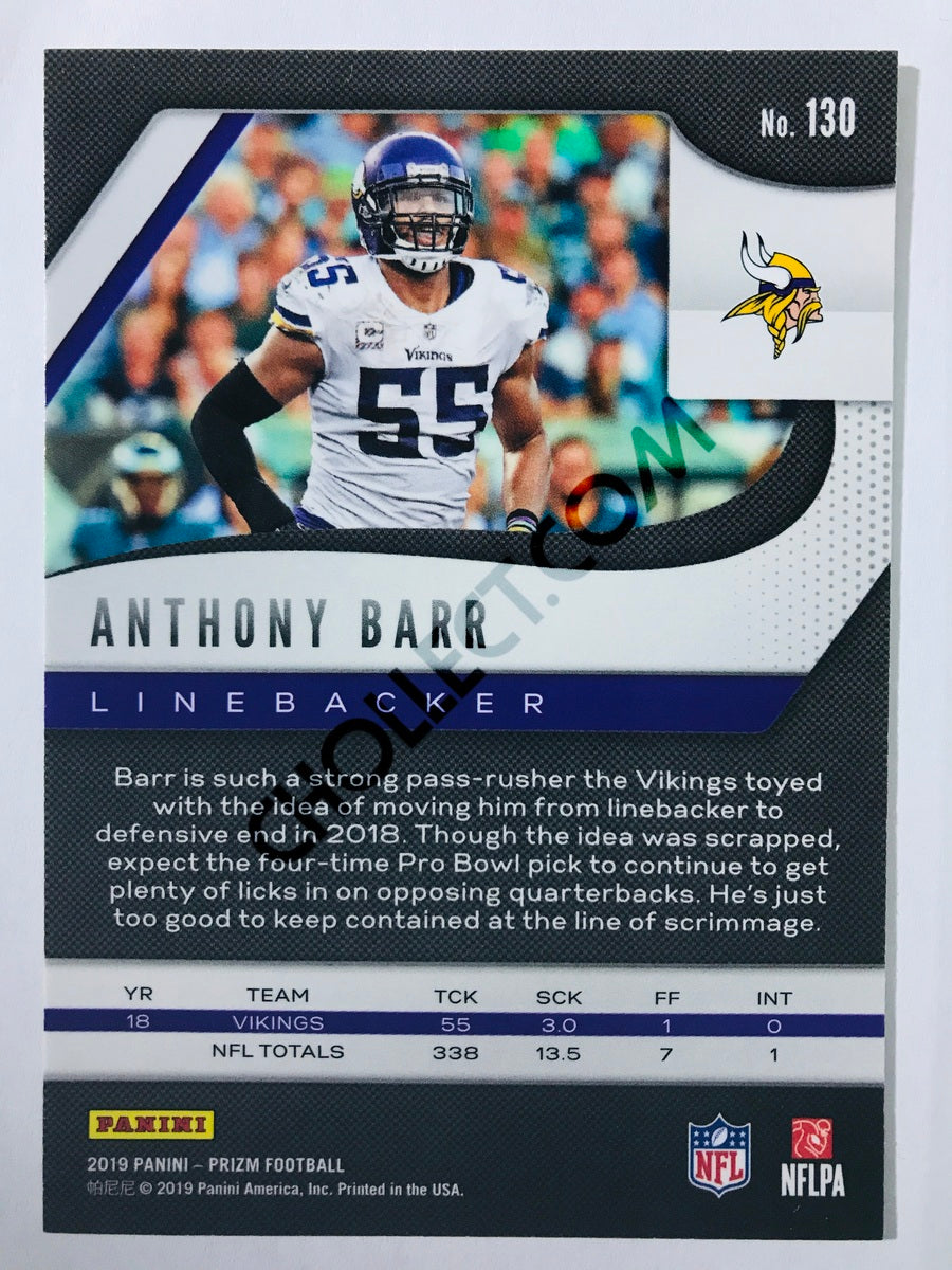 Anthony Barr - Minnesota Vikings 2019-20 Panini Prizm #130