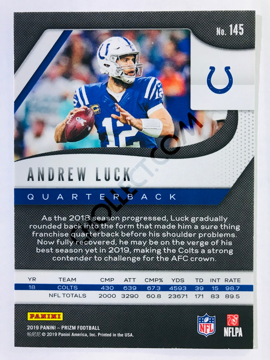 Andrew Luck - Indianapolis Colts 2019-20 Panini Prizm #145