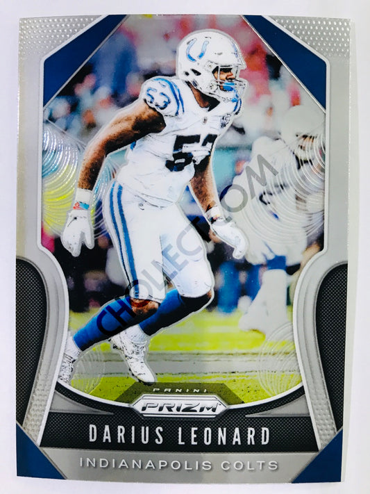 Darius Leonard - Indianapolis Colts 2019-20 Panini Prizm #148