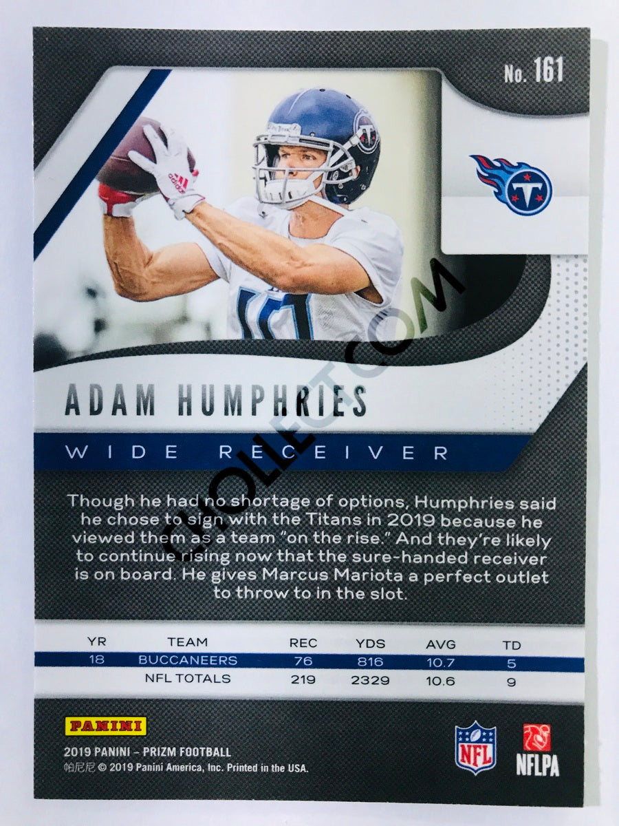 Adam Humphries - Tennessee Titans 2019-20 Panini Prizm #161